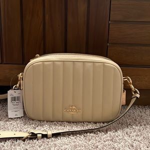 Coach Puffy Linear Quilted Jes Crossbody